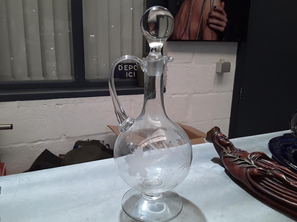 CARAFE FEUILLE DE VIGNE