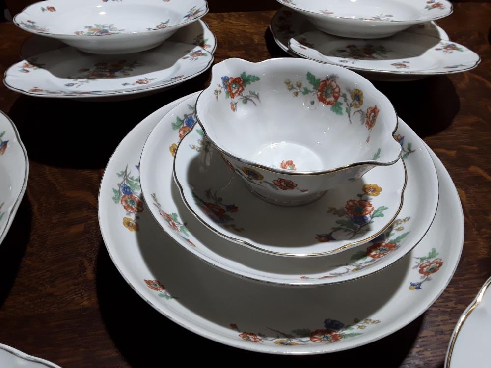 SERVICE PORCELAINE LIMOGES THÉODORE HAVILAND 12 COUVERTS 33 ASSIETTES PLATES