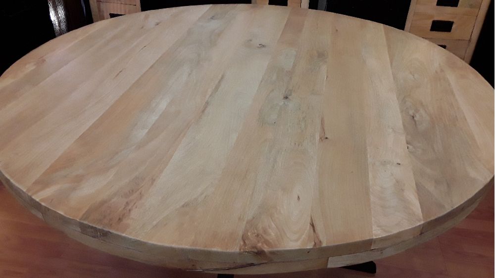 TABLE RONDE MANGUIER 140