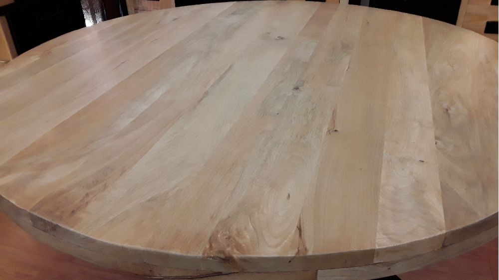 TABLE RONDE MANGUIER 160