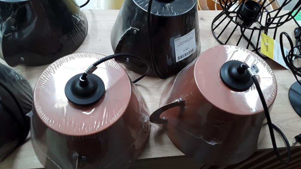 SUSPENSION TASSE D23CM/H14.5CM/DESTOCK