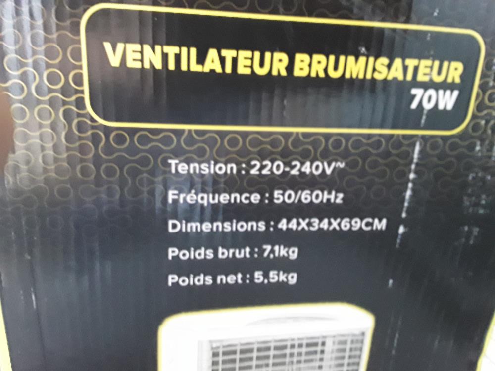 VENTILATEUR BRUMISATEUR MAZDA