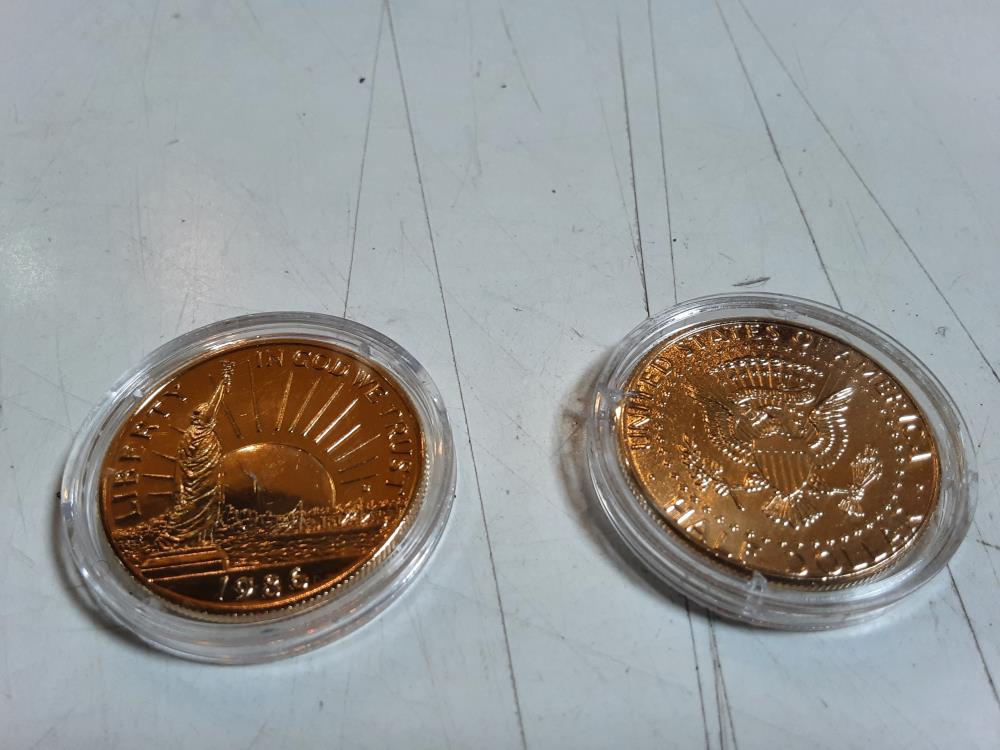 PIECE COMMÉMORATIVE MONNAIE AMERICAINE