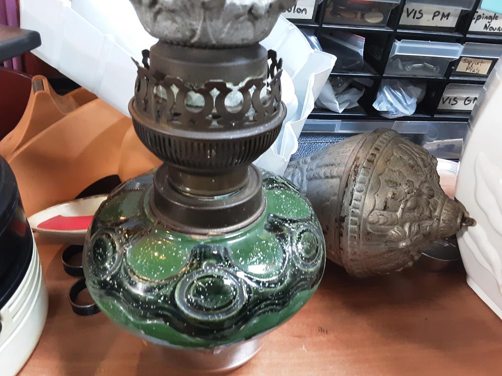LUSTRE A POULIE ANCIEN