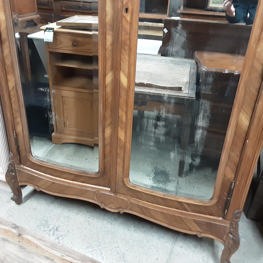 ARMOIRE 2 PORTES MIROIR