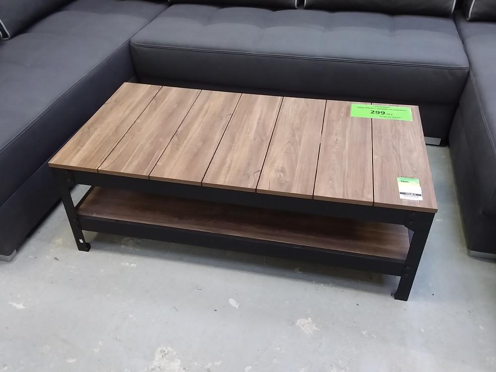 TABLE BASSE INDUSTRIE