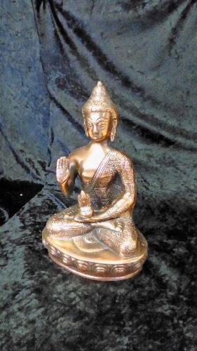 STATUETTE BOUDDHA METAL