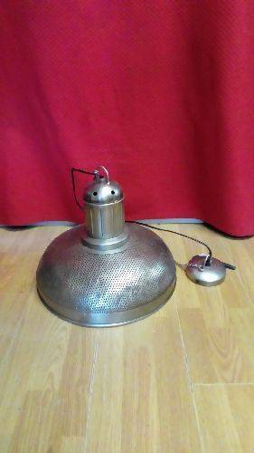 LUSTRE METAL INDUSTRIEL DIAM.40CM