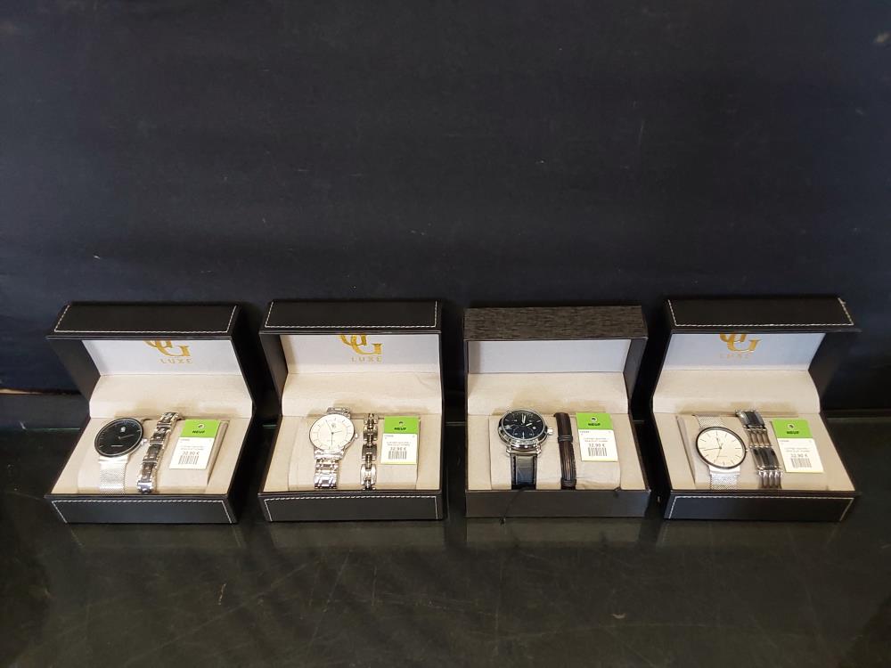 COFFRET MONTRE + BRACELET HOMME