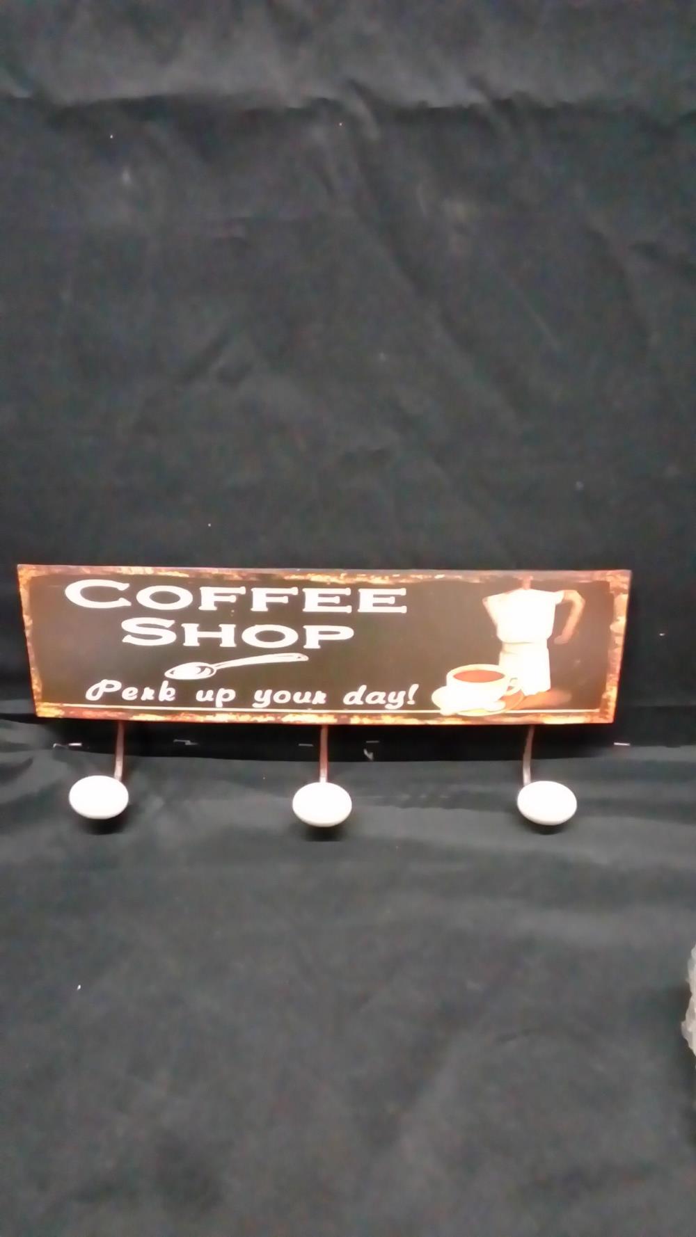 PATÈRE 3 CROCHETS COFFEE SHOP (KH-3)