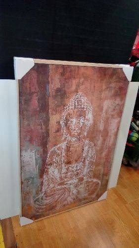 TABLEAU PEINTURE SUR TOILE BOUDDHA DIFF. MODÈLES (CU-193104)