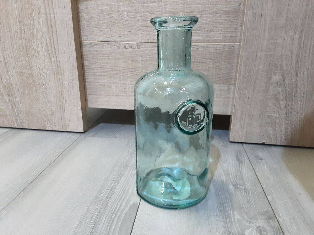 VASE BOUTEILLE ADELE 1.7L VERRE RECYCLÉ (08050)