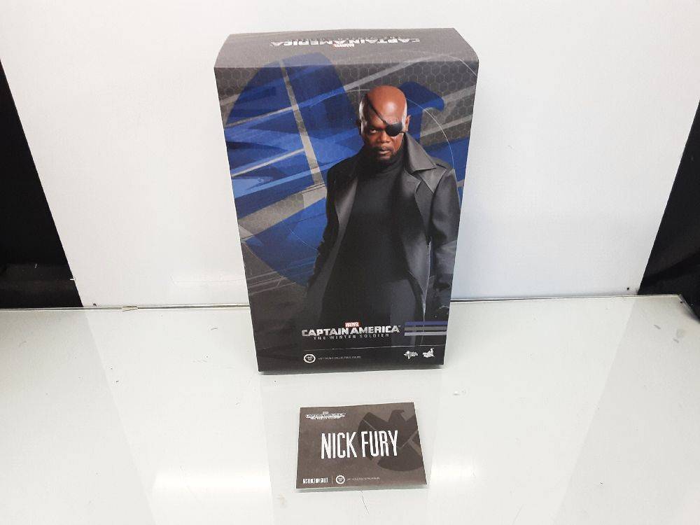 FIGURINE HOT TOYS MMS315 CAPTAIN AMERICA THE WINTER SOLDIER-NICK FURY 1/6 FIGURE-