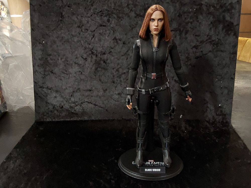 Figurine Hot Toys Mms239 Marvel Comics Captain America The Winter Soldier Black Widow 