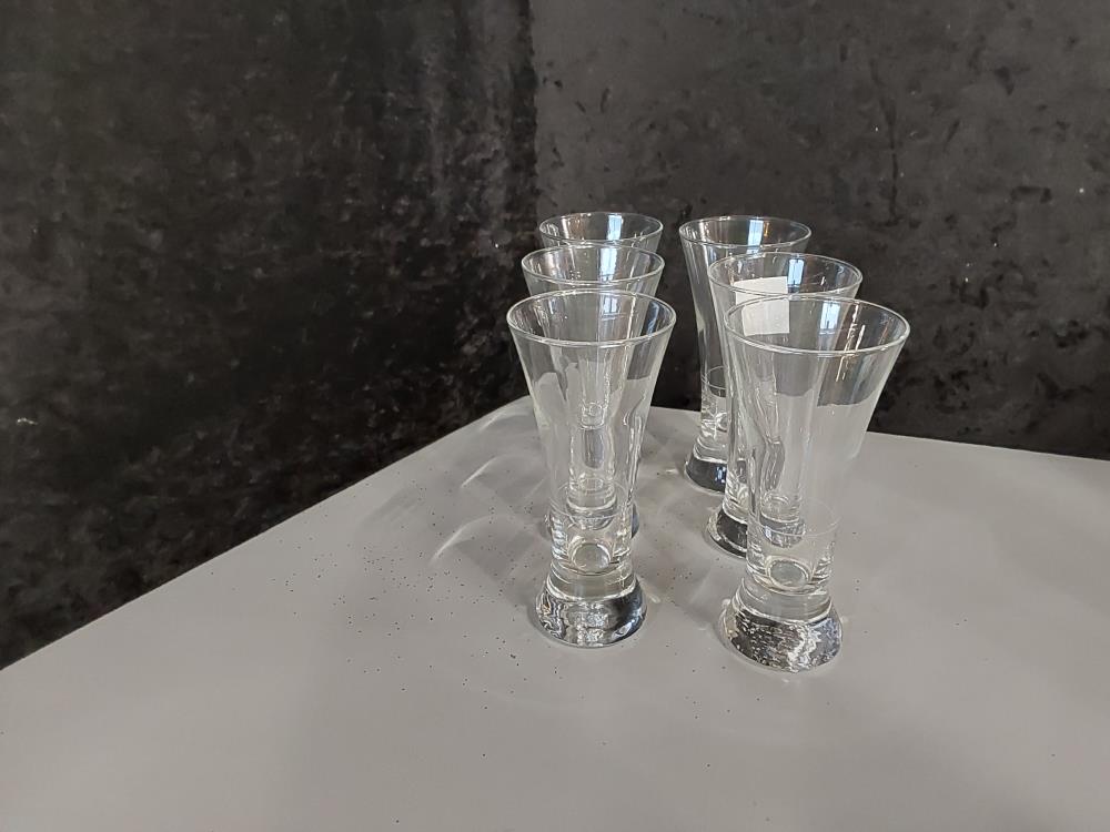 LOT DE 6- VERRES 