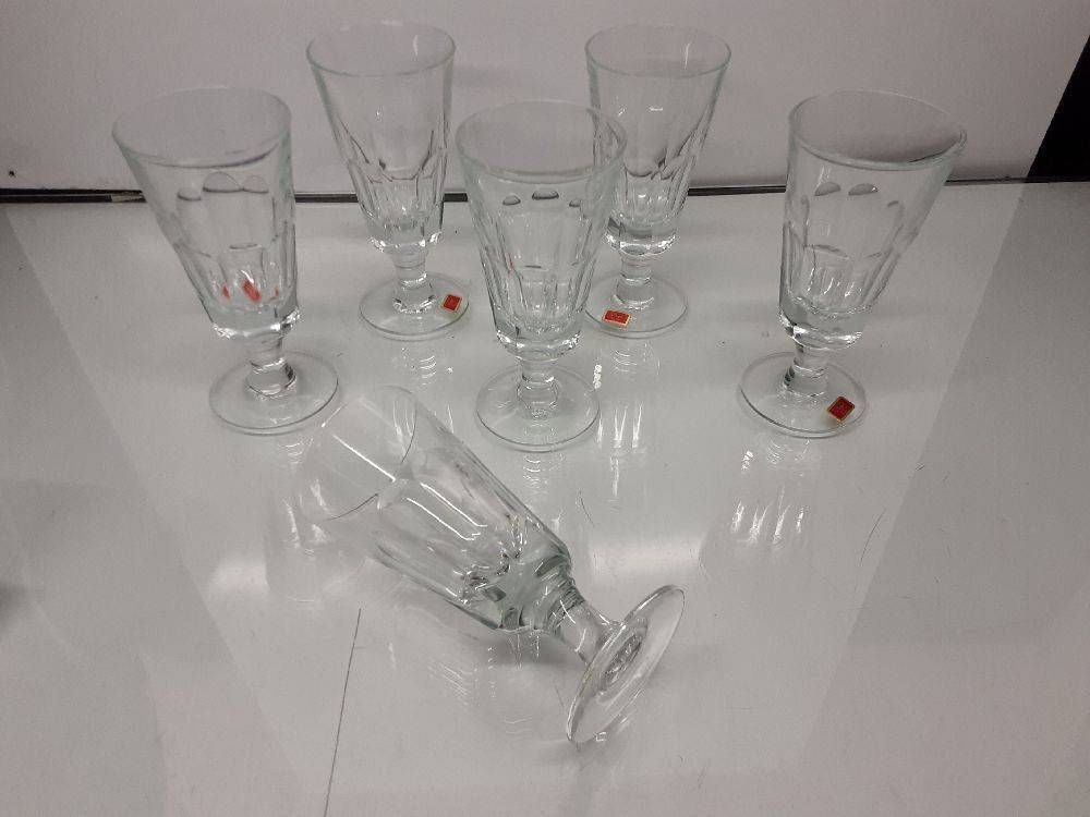 VERRES A FACETTES MM CRISTAL DE BAYEL