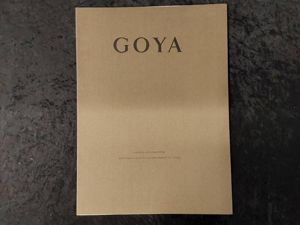 LOT DE 6 AFFICHES REPRO " GOYA"