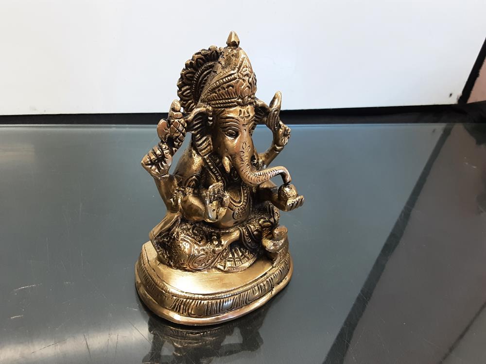 STATUETTE GANESH EN BRONZE