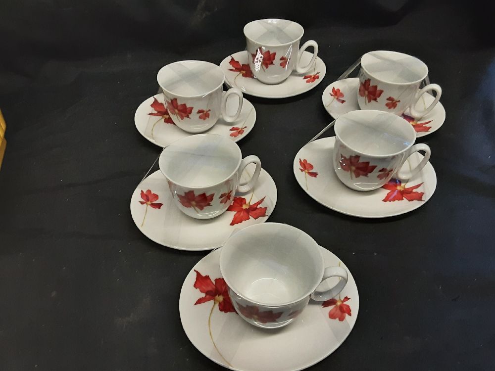 LOT DE 6 TASSES