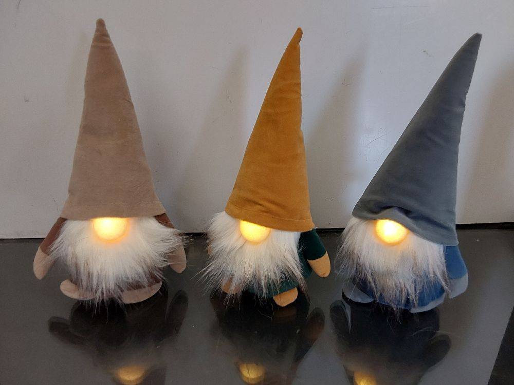 GNOME PELUCHE LED 