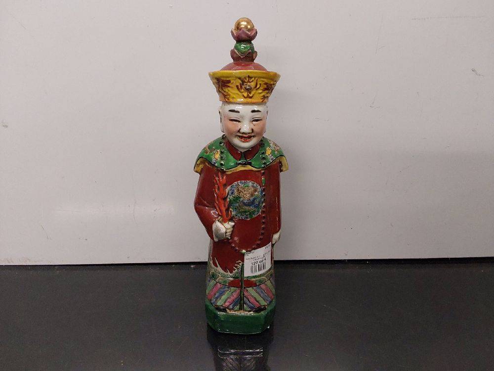 STATUETTE CHINOISE EN CERAMIQUE 