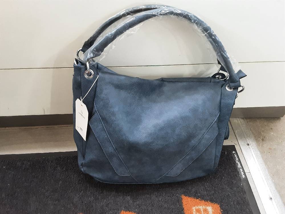 SAC MAIN BLEU OU CAMEL