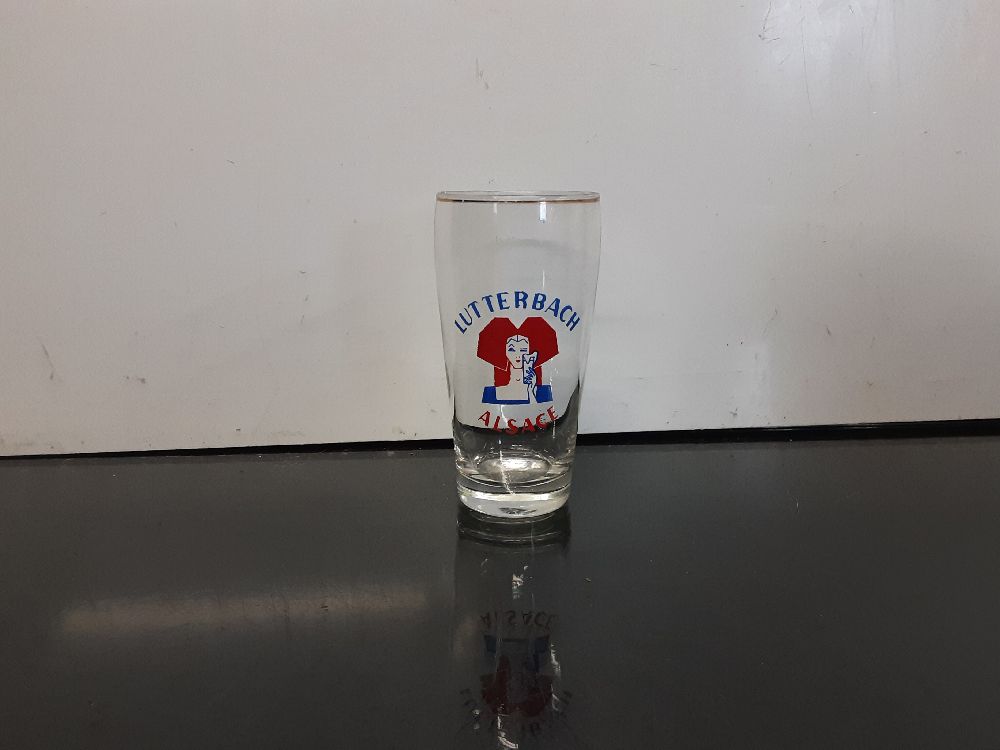 VERRE A BIERE LUTTERBACH  