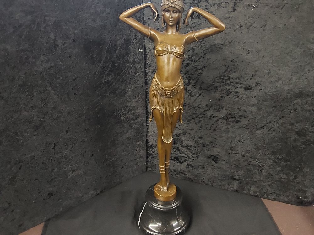 STATUETTE BRONZE DANSEUSE DC-9