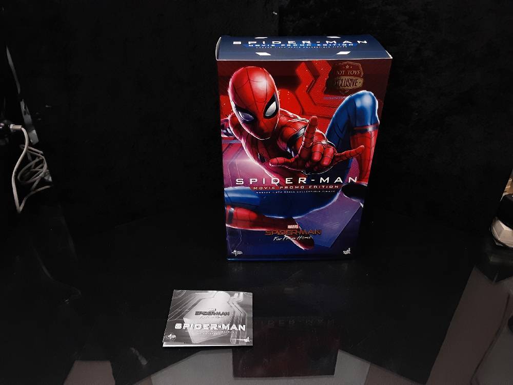 FIGURINE HOT TOYS MMS535 SPIDER-MAN FAR FROM HOME SPIDER-MAN MOVIE PROMO EDITION