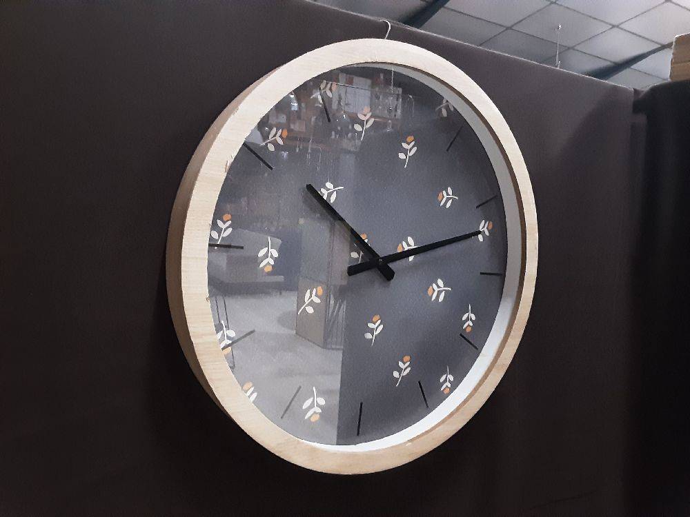 HORLOGE MURALE FLEURS ETERNELLES 2EME CHOIX PL 3373/RE-180344