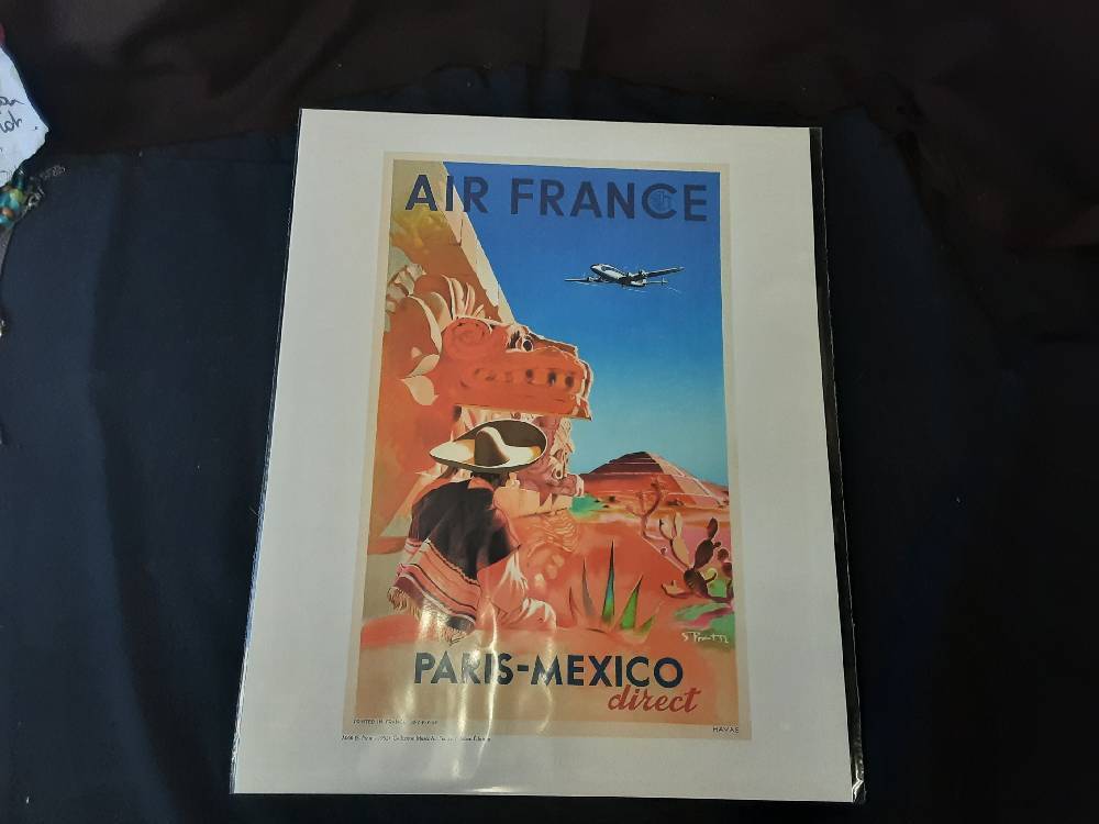 AFFICHE A060 PARIS MEXICO (40X50)