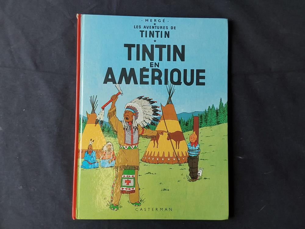 BD TINTIN EN AMERIQUE 