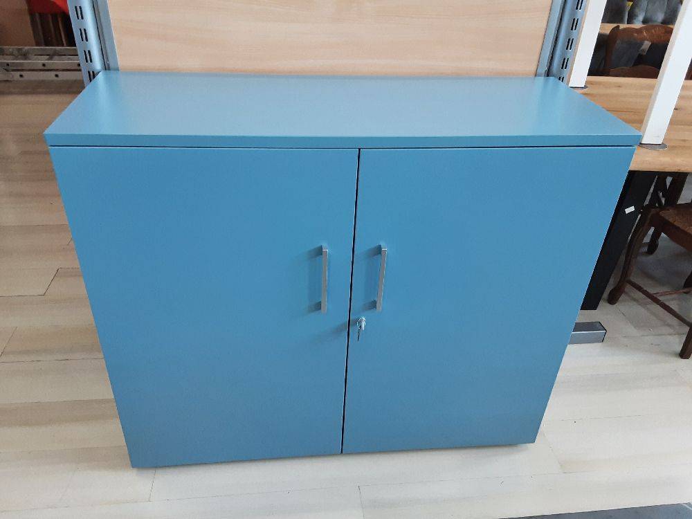 ARMOIRE COMPTOIR BOIS 2 PORTES BATTANTES 