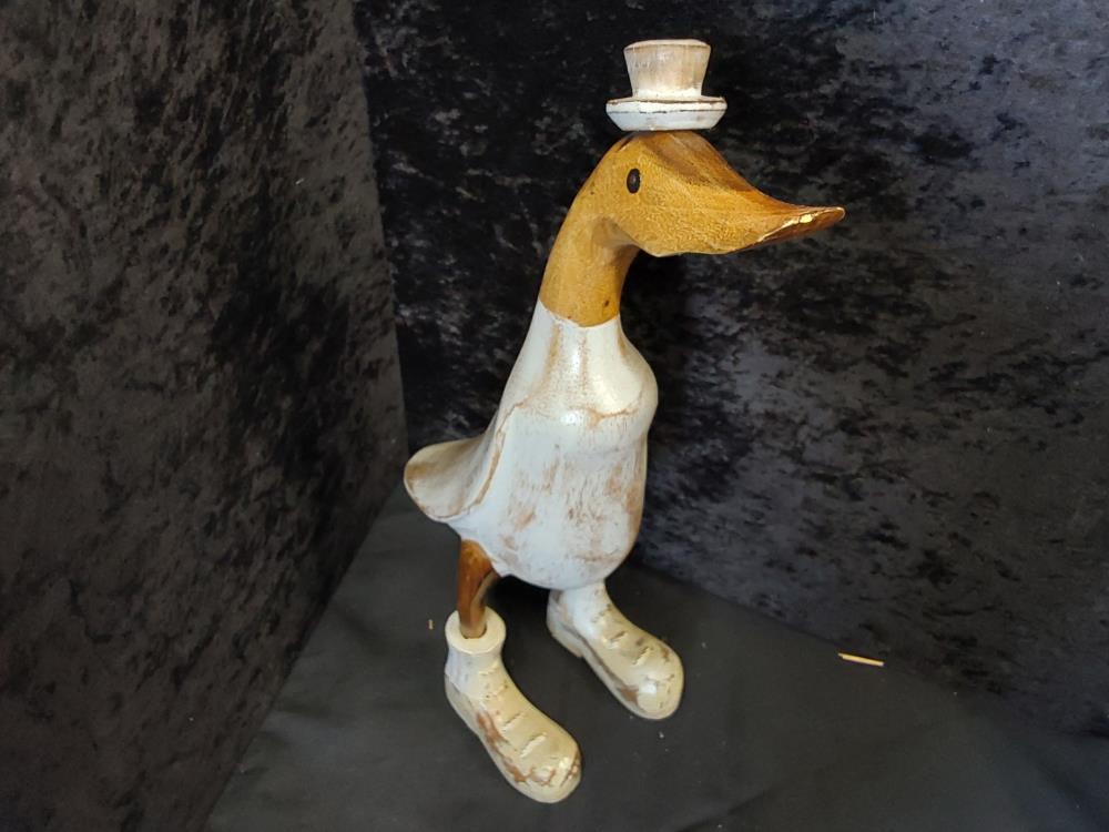 CANARD BLANC AVEC CHAPEAU PM TECK 