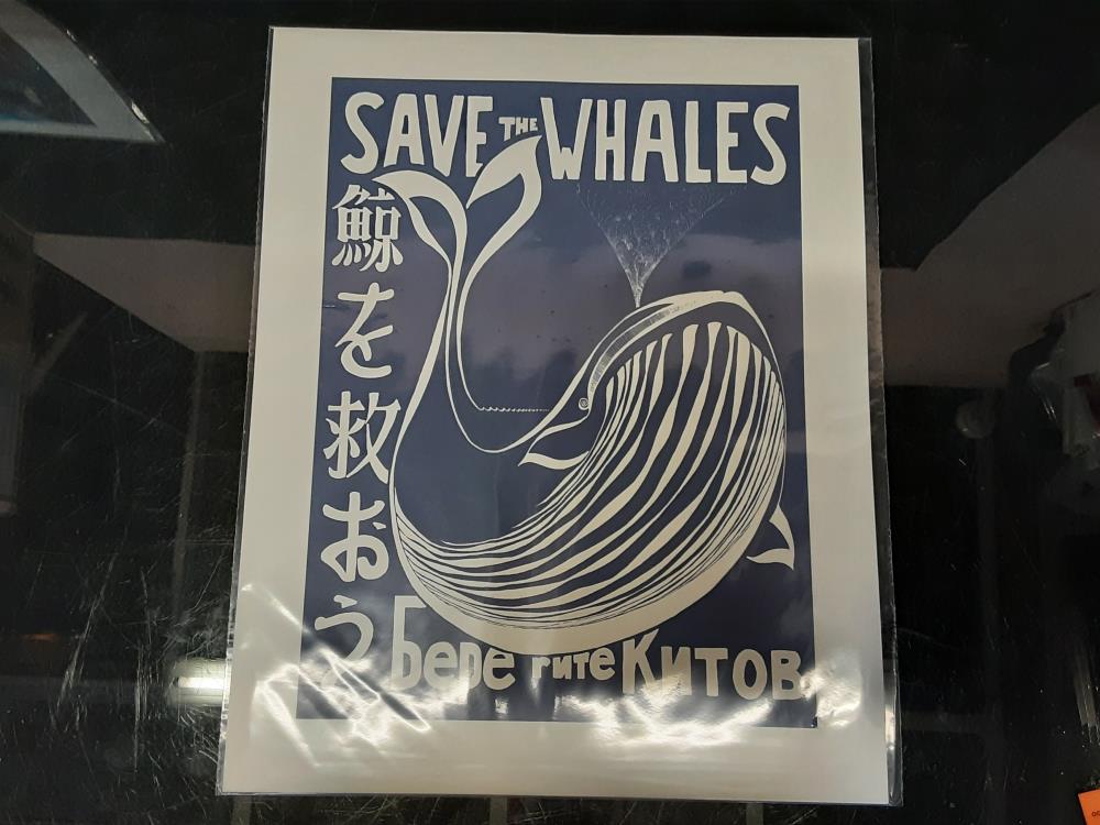 AFFICHE SAVE THE WALES (40X50)