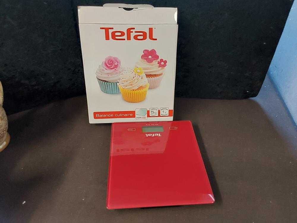 BALANCE CULINAIRE TEFAL MAX 5KG ROUGE