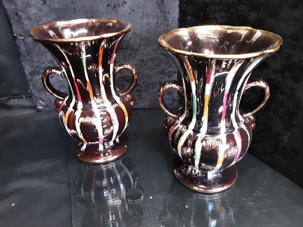 VASE MULTICOLORES 2 ANSES