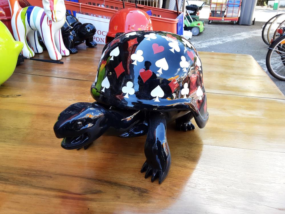 TORTUE CARAPACE CASQUE DÉCOR 