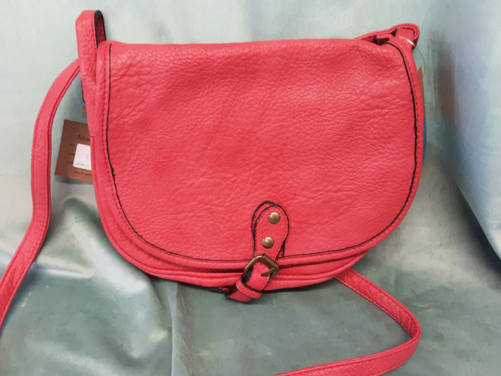 SAC A MAIN BANDOULIERE MM COLORIS ROUGE