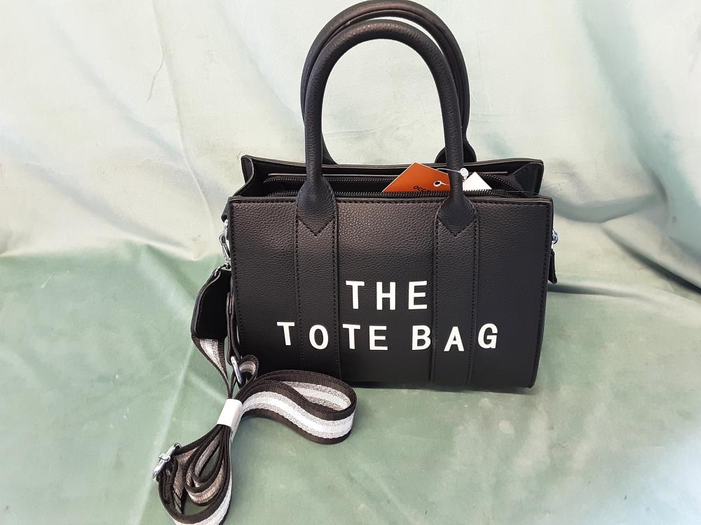 SAC A MAIN PM NOIR " THE TOTE BAG"