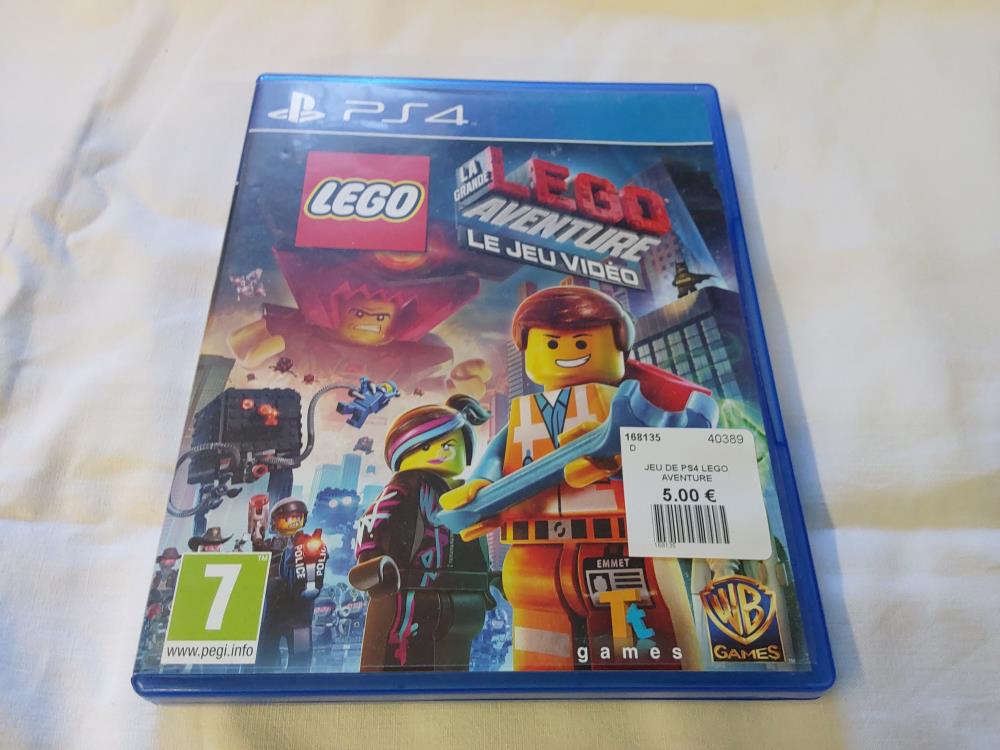 JEU DE PS4 LEGO AVENTURE 