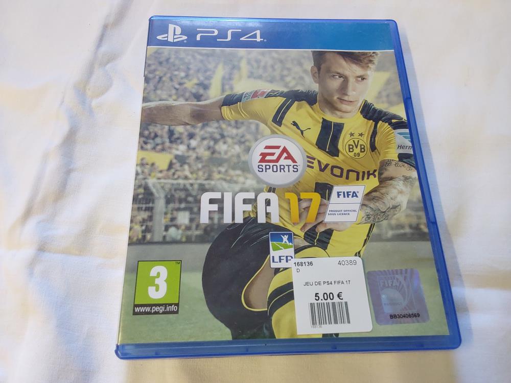 JEU DE PS4 FIFA 17
