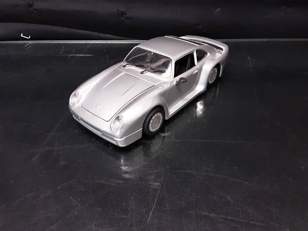 VOITURE MINIATURE PORSCHE 911 GRISE