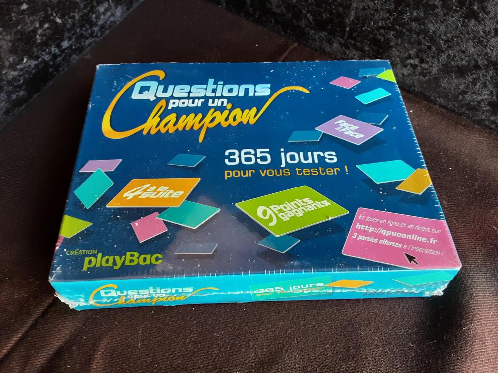 JEU QUESTION POUR UN CHAMPION