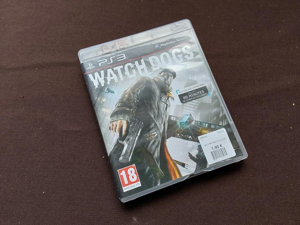 JEU PS3 WATCH DOGS