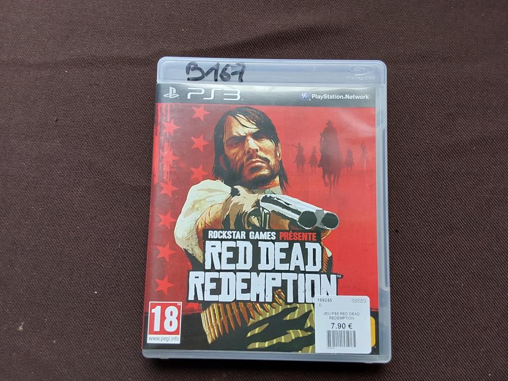 JEU PS3 RED DEAD REDEMPTION