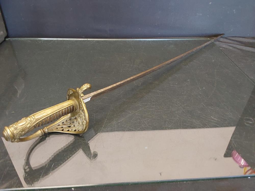 ÉPÉE ANCIENNE D'OFFICIER DE MARINE 1837