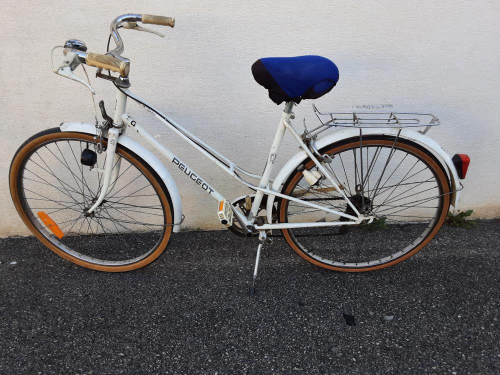 VÉLO PEUGEOT FEMME BLANC 26P 