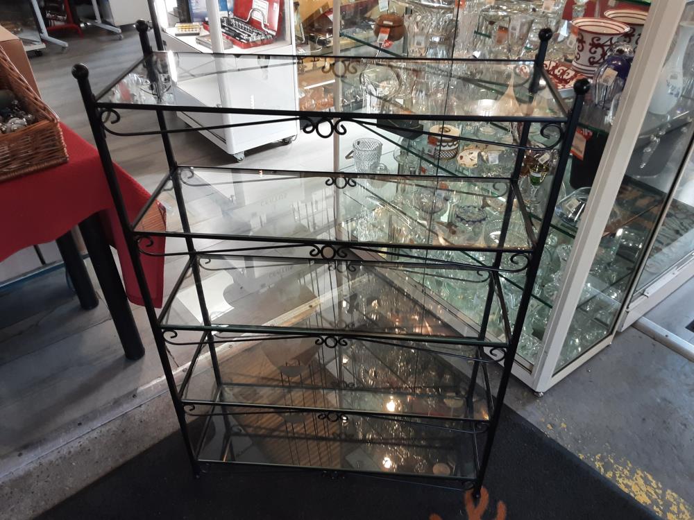 ETAGERE EN VERRE 