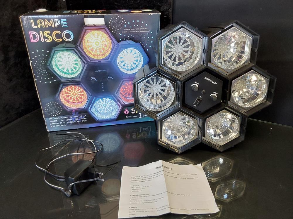 LAMPE DISCO OCTOGONALE 